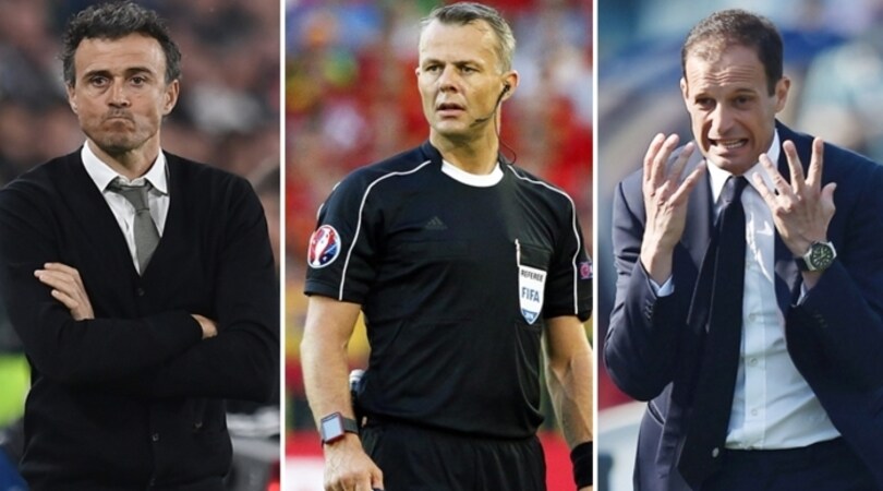 Barcellona-Juventus, Kuipers sveglia fantasmi a Allegri: quei due rigori contro il Milan