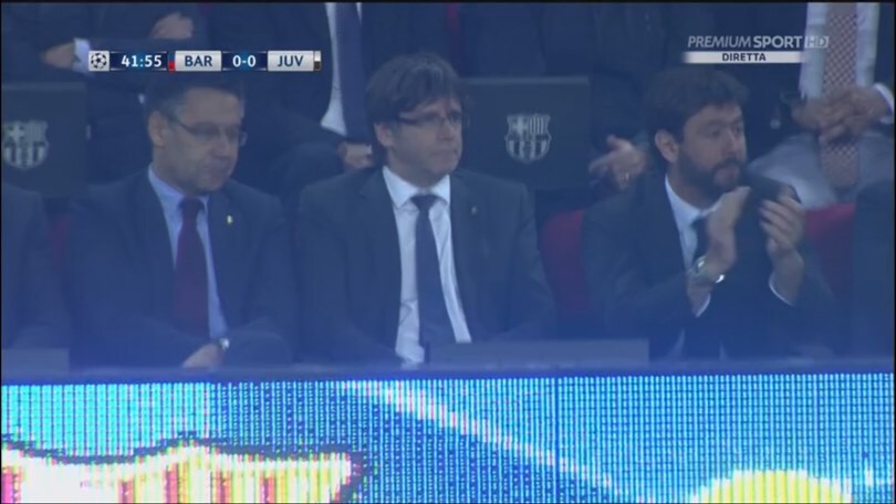 Barcellona-Juventus, gli spagnoli non restituiscono palla: da Agnelli applausi ironici