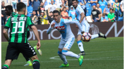 Serie A: Sassuolo-Napoli 2-2, pareggio di fuoco allo Stadium