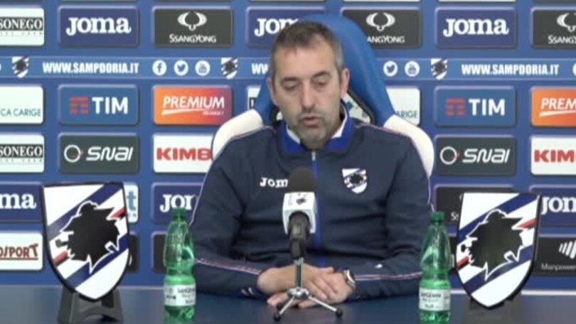 Giampaolo: "Vogliamo vincere entrambi"