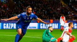 Champions League: Monaco-Juventus 0-2, Higuain conquista il Principato