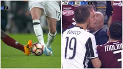 Juventus-Torino, Mihajlovic si infuria dopo l'espulsione di Acquah