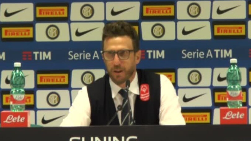 Di Francesco: "Futuro? Il Sassuolo ha la priorità su tutto"