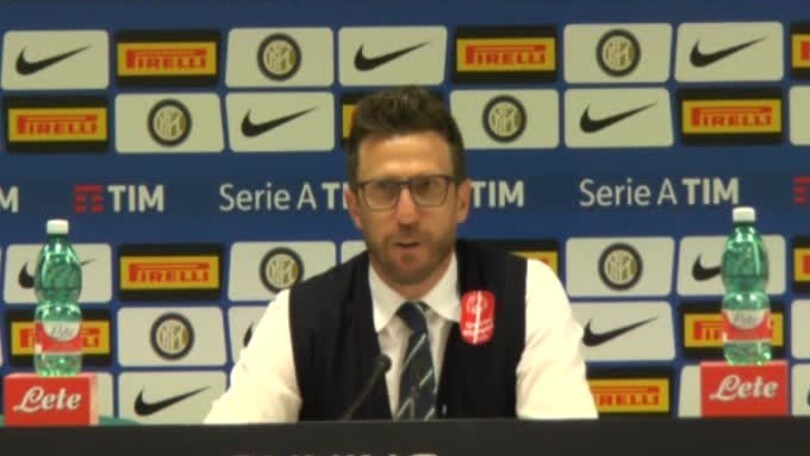 Di Francesco: "Pioli? Non giudico le scelte di una società"