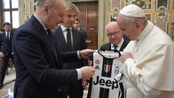Juventus e Lazio in visita dal Papa prima della Coppa Italia