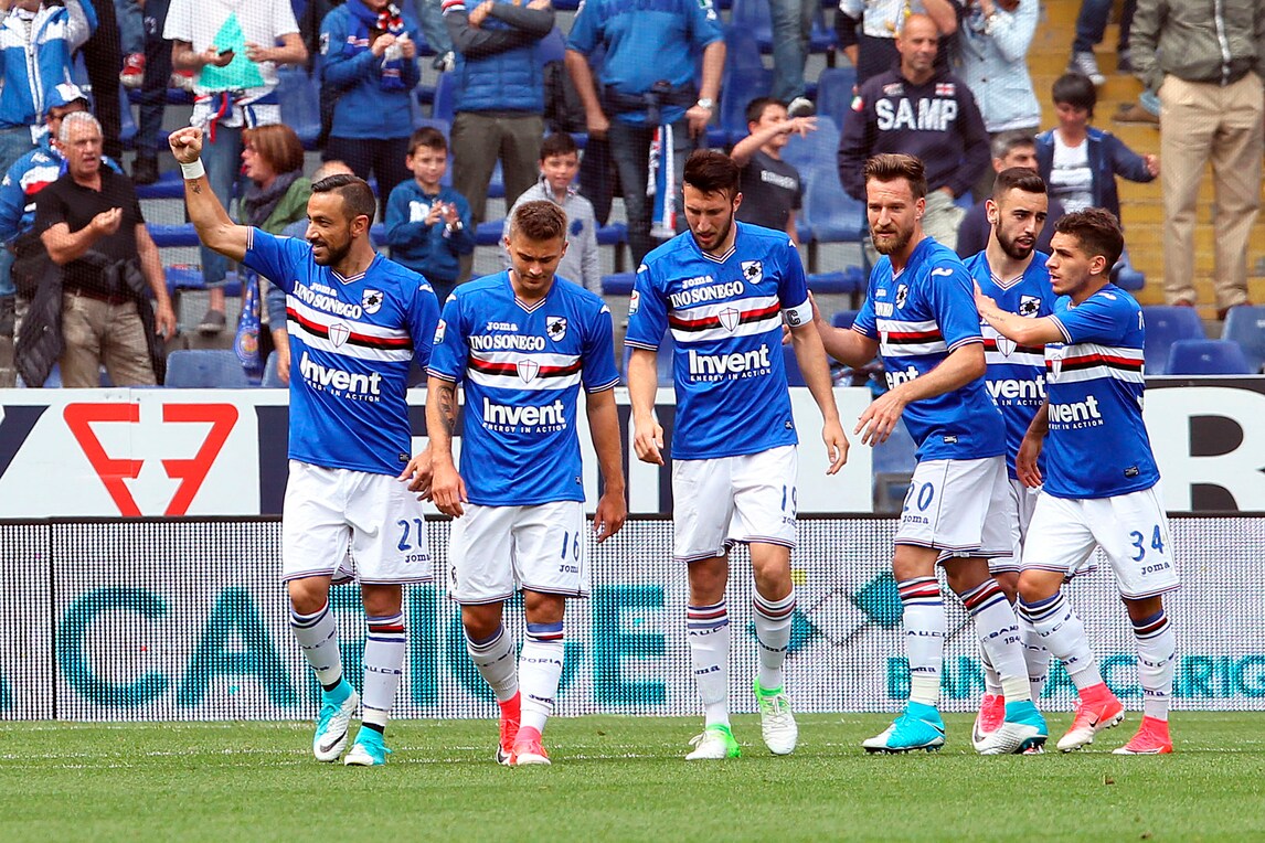 Serie A Sampdoria, contusione al piede sinistro per Simic