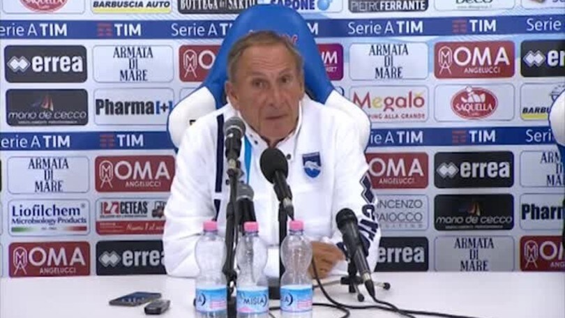 Zeman: "Abbiamo giocato una buona gara"