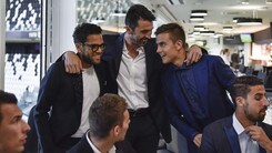 Juventus, allo Stadium la cena per scudetto e Coppa Italia