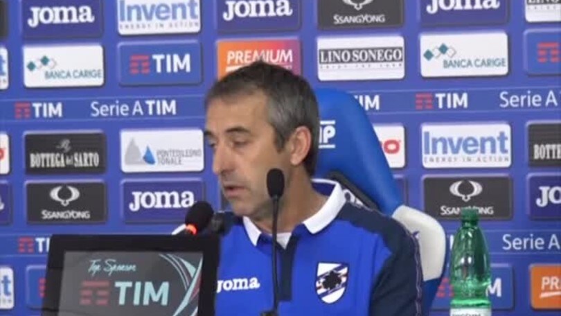 Giampaolo: "Futuro? Vedremo dove migliorare""