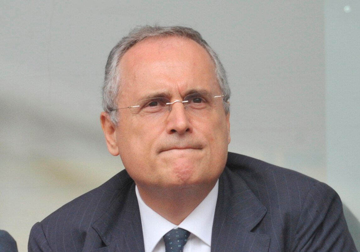 Serie A Lazio, Lotito in Sinagoga con Anderson e Wallace: «Noi contro ogni forma di razzismo»