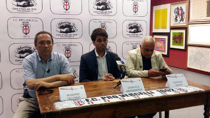 Pro Vercelli, Grassadonia si presenta: Pro Vercelli, Grassadonia si presenta: