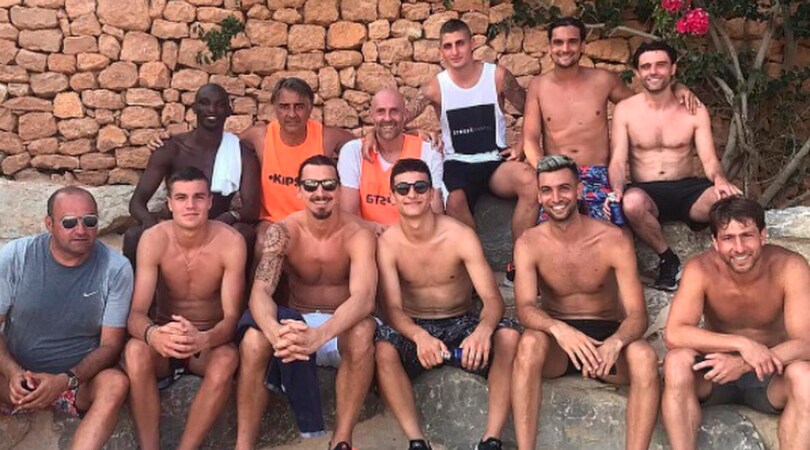 Orsolini, partitella a Ibiza con Verratti e Ibrahimovic