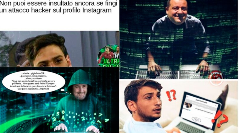 Milan, Donnarumma hackerato: il web si scatena con #hackerumma