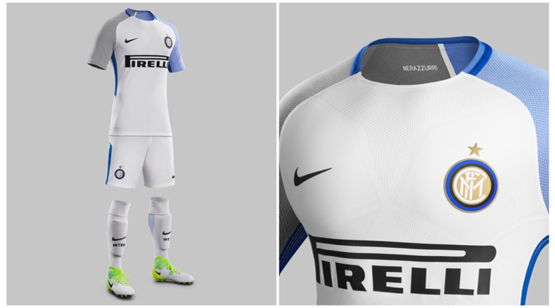 Inter, la seconda maglia e le maniche di colori diversi