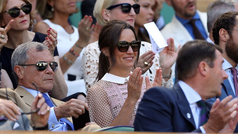 Tennis, Pippa Middleton incanta Wimbledon