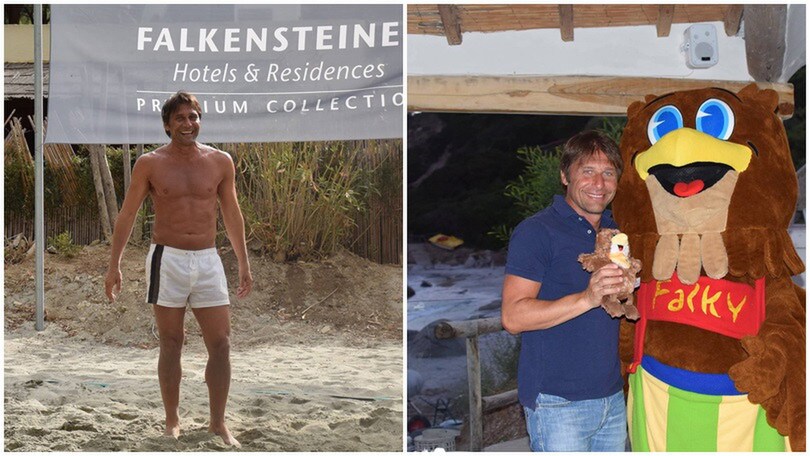 Conte, cartoline dalla Sardegna: «Ricaricato per la nuova stagione»