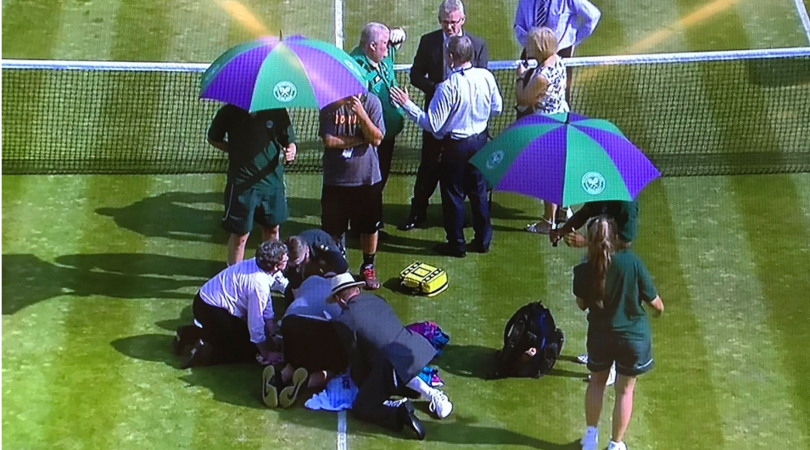 Wimbledon, Mattek-Sands: brutto infortunio