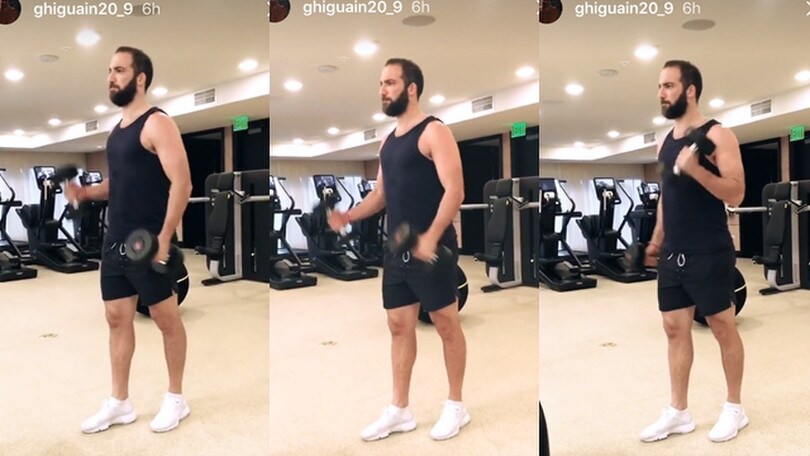 Higuain suda: «Hasta la victoria siempre!»