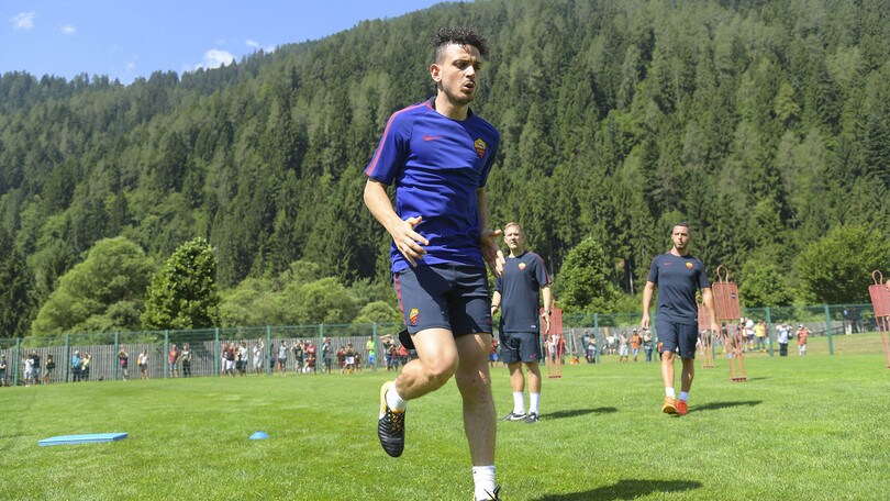 Roma, allenamento a Pinzolo: c'è anche Florenzi