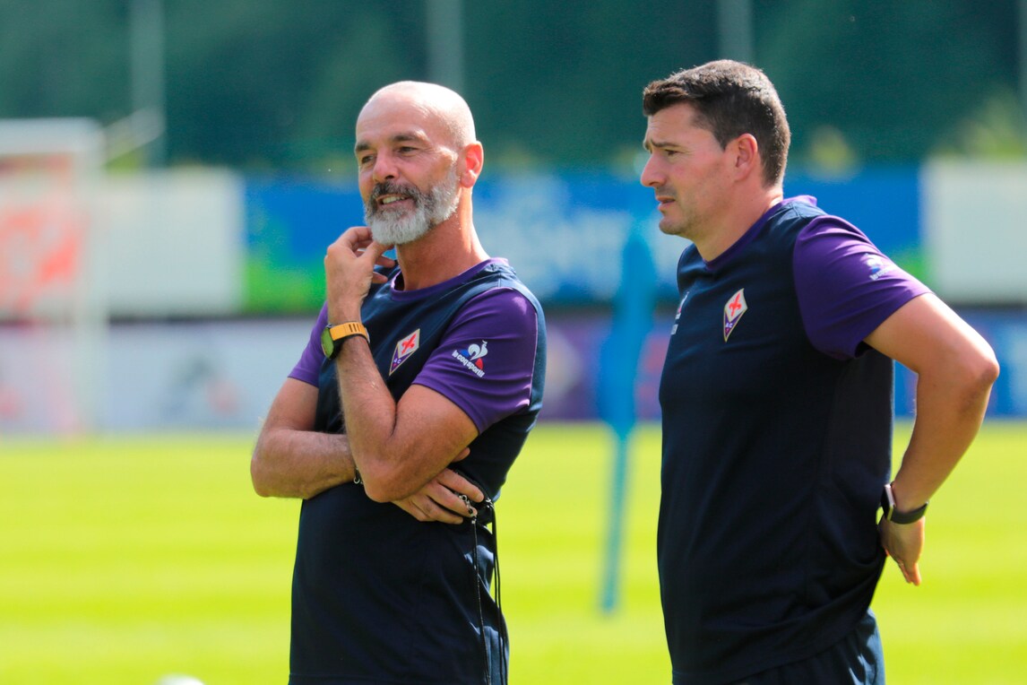 Fiorentina a Moena, a Pioli non manca il sorriso