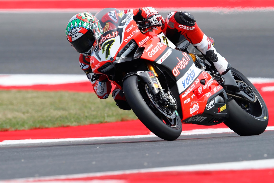 SBK Ducati, Davies: «Non è stata una gara facile»