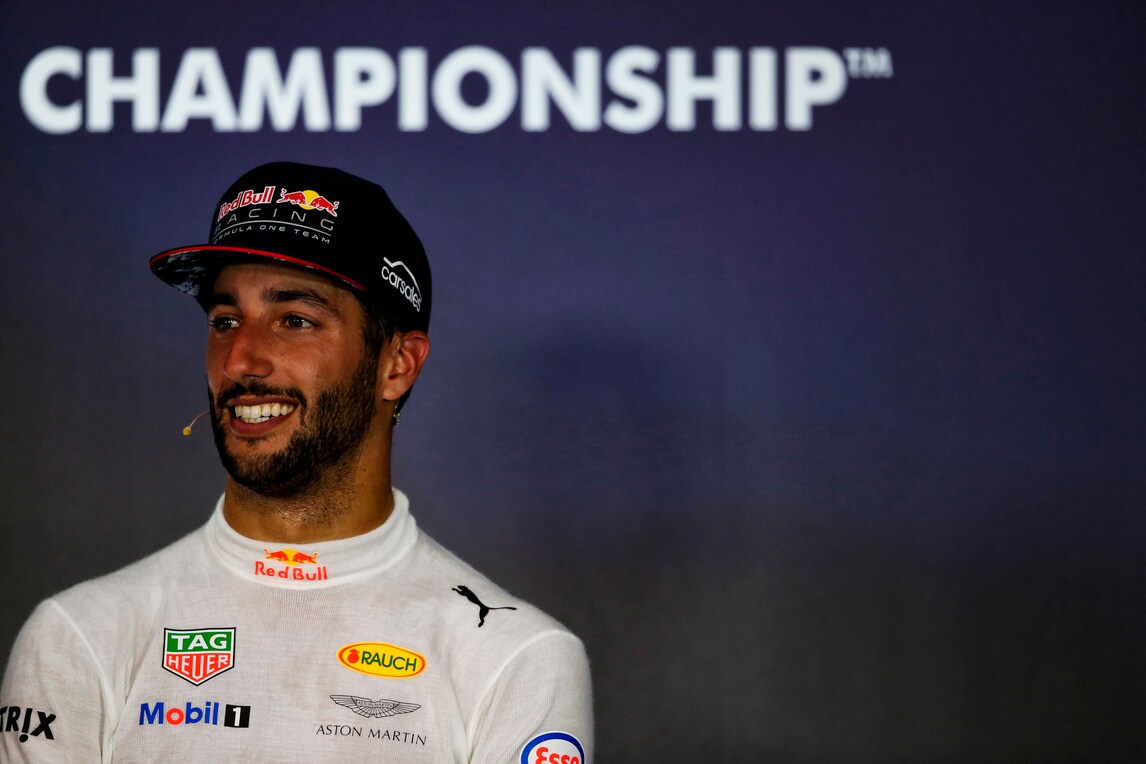 F1 Red Bull, Ricciardo: «Battaglia pulita con Hamilton»