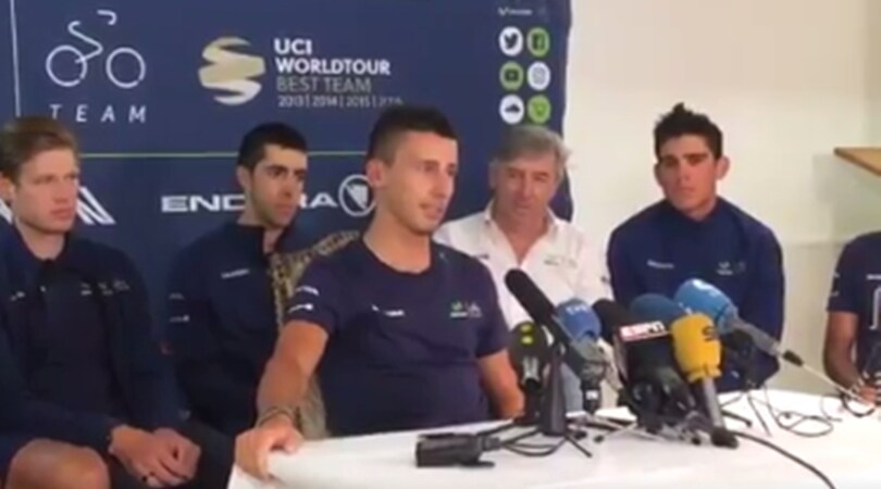 Ciclismo, Malori dice addio alle corse. La Movistar: «Grazie Adriano!»