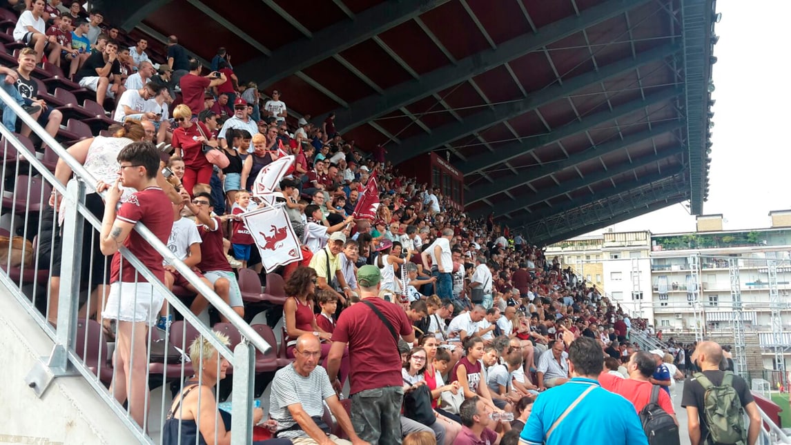 Torino, in 4 mila al Filadelfia. Ovazione per Belotti