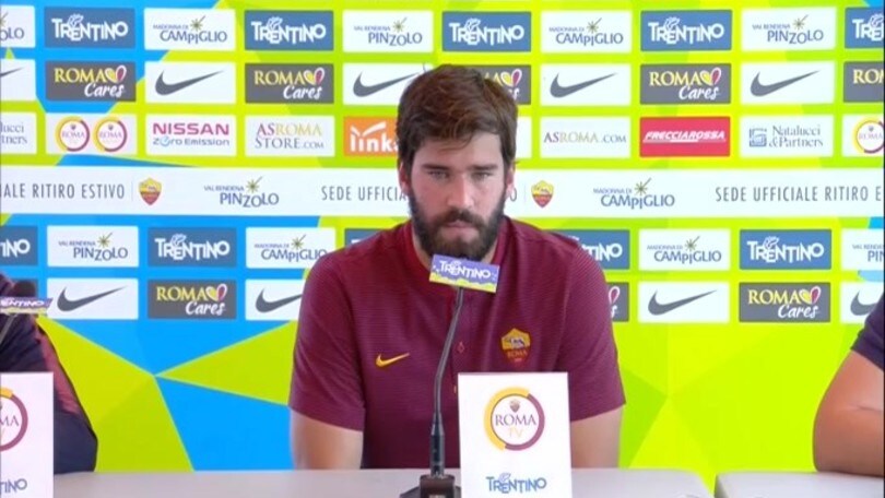 Alisson: "Totti? Lo aspetto dirigente"