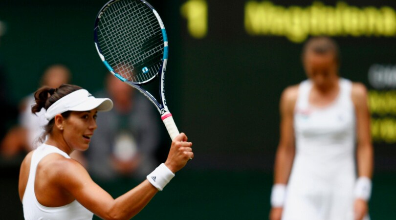 Wimbledon 2017: Muguruza prima finalista, Rybarikova fuori