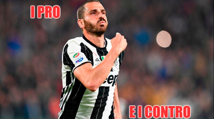 Bonucci saluta la Juventus. Ecco 5 pro e 5 contro