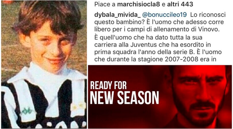 Marchisio, un "like" su Bonucci che fa rumore