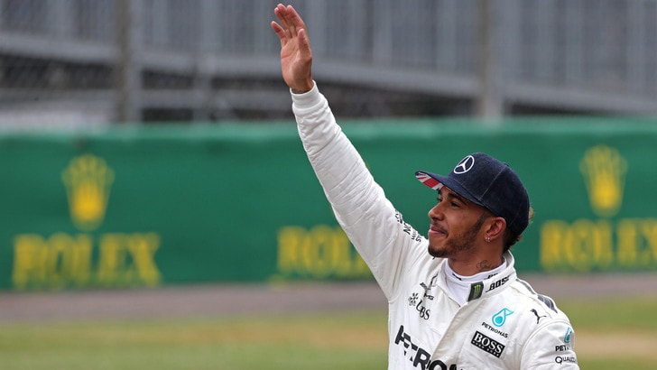 F1: Gp d'Inghilterra; pole ad Hamilton senza penalità