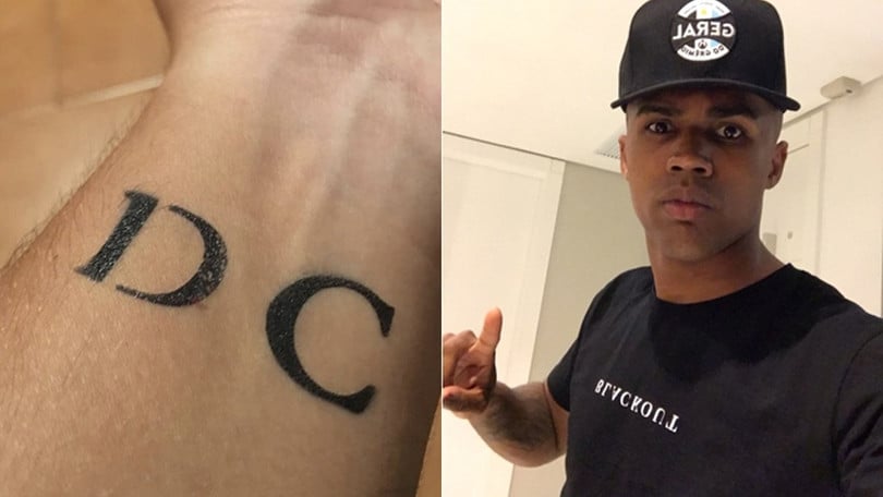 Juve, il primo tatuaggio dedicato a Douglas Costa