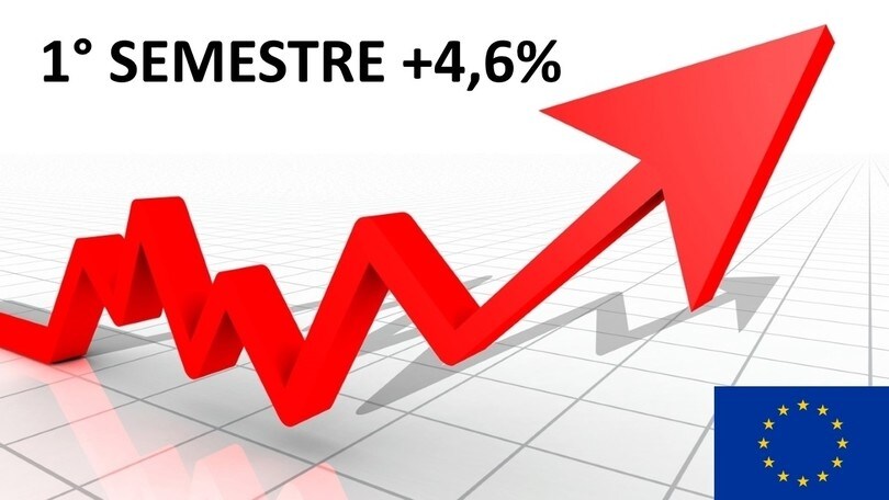 Mercato auto Europa, +4,6% nei primi sei mesi 2017