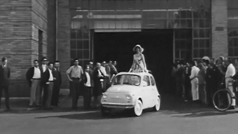 La Fiat 500 festeggia 60 anni