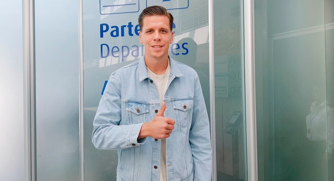 Szczesny, finite le visite mediche: «Forza Juve!»