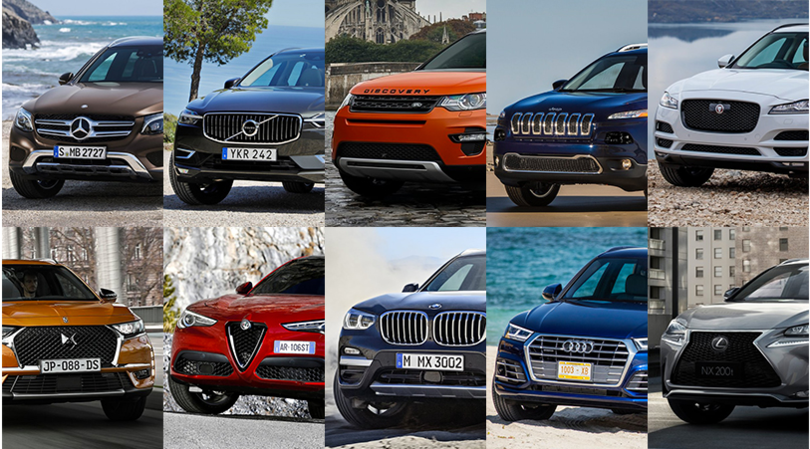 Sport utility premium: i fantastici dieci
