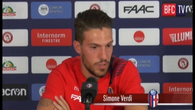 Simone Verdi: "Qui a Bologna con grande voglia e motivazione"