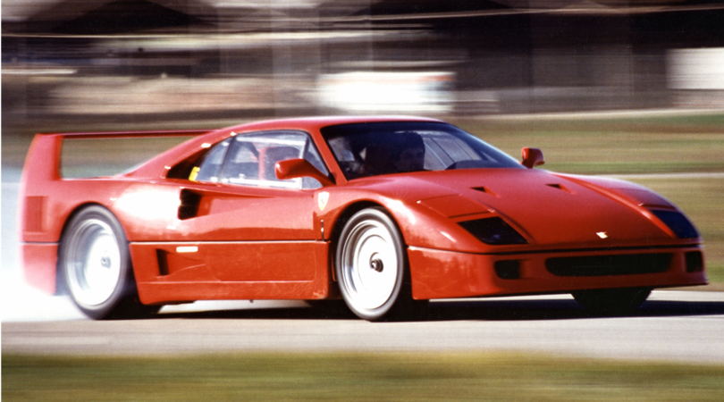 Ferrari F40, i 30 anni dell'icona Rossa