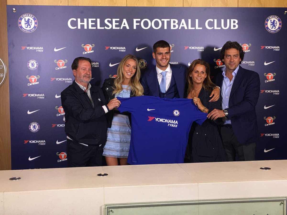 Morata, ora è ufficiale: ha firmato col Chelsea per 5 anni