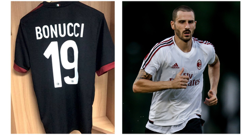 Bonucci all'esordio col Milan: «Primo passo di un lungo percorso»