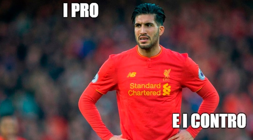 Emre Can alla Juventus? Ecco 4 pro e 4 contro