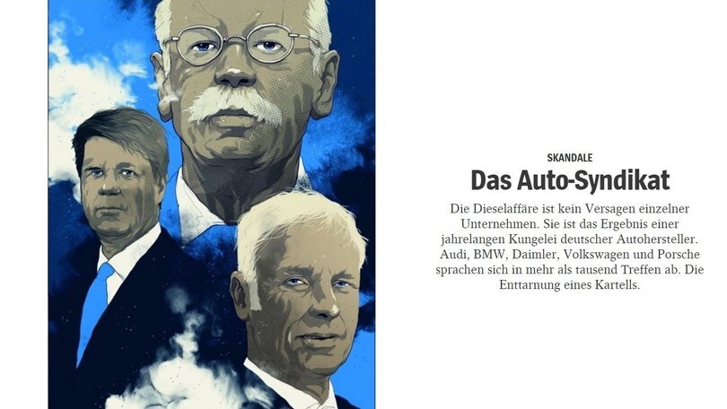L'accusa di Der Spiegel: le Case auto tedesche sono un cartello