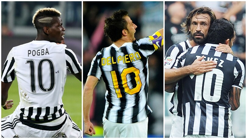 Bernardeschi e la 10 della Juventus: ecco le leggende che l'hanno indossata