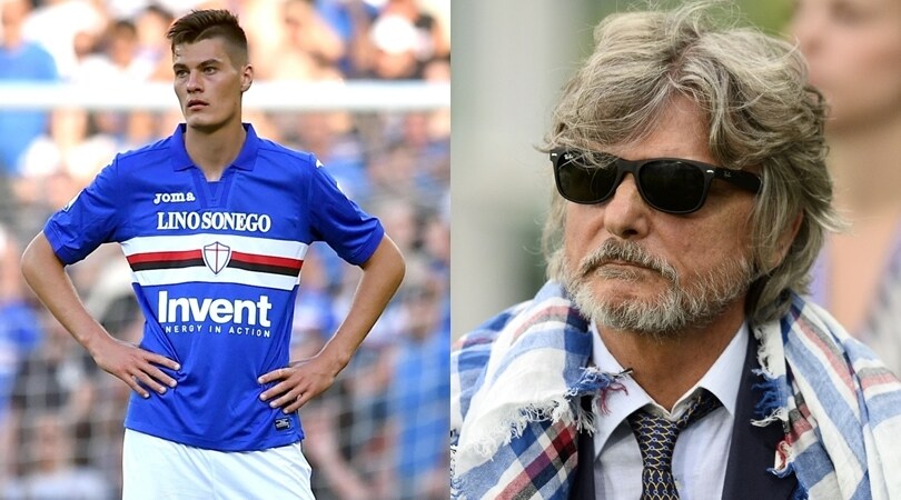 Sampdoria, Ferrero: «Schick? Andrà dove lo porterà il cuore, ma non alla Juve»