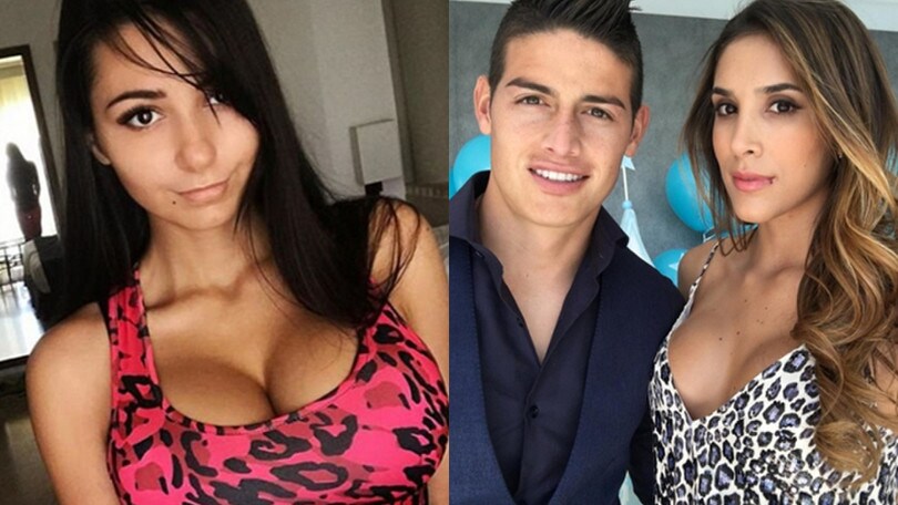 James Rodriguez-Helga, scatta la passione