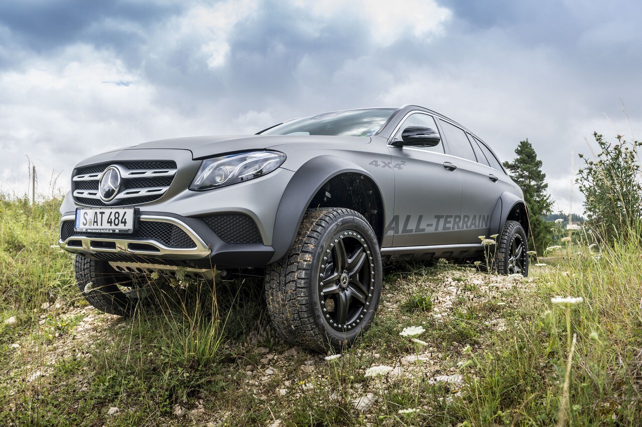 Mercedes Classe E All Terrain 4x4, la station più estrema