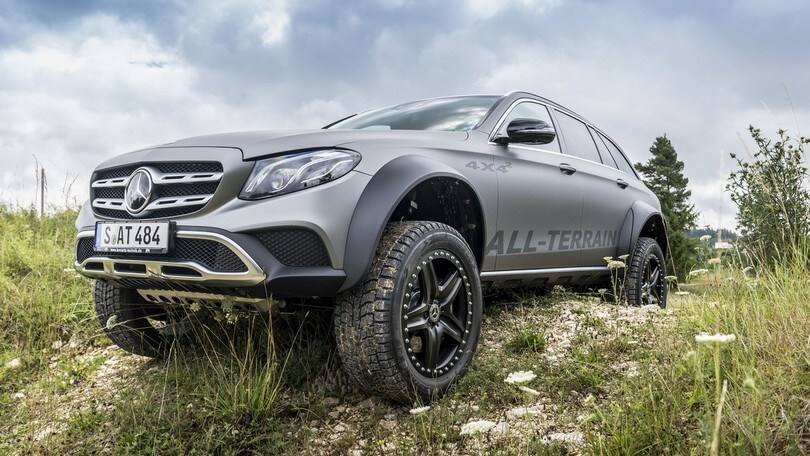 Mercedes Classe E All Terrain 4x4, la station più estrema