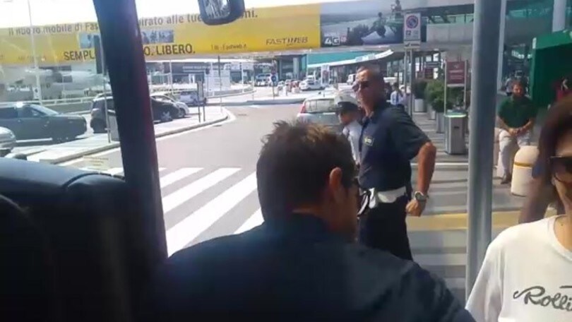 Roma, ecco l'arrivo in Italia